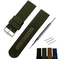 nylon watchband 18mm 20mm 22mm 24mm replacement belt watch band strap wrist strap watch accessories universal hot sell