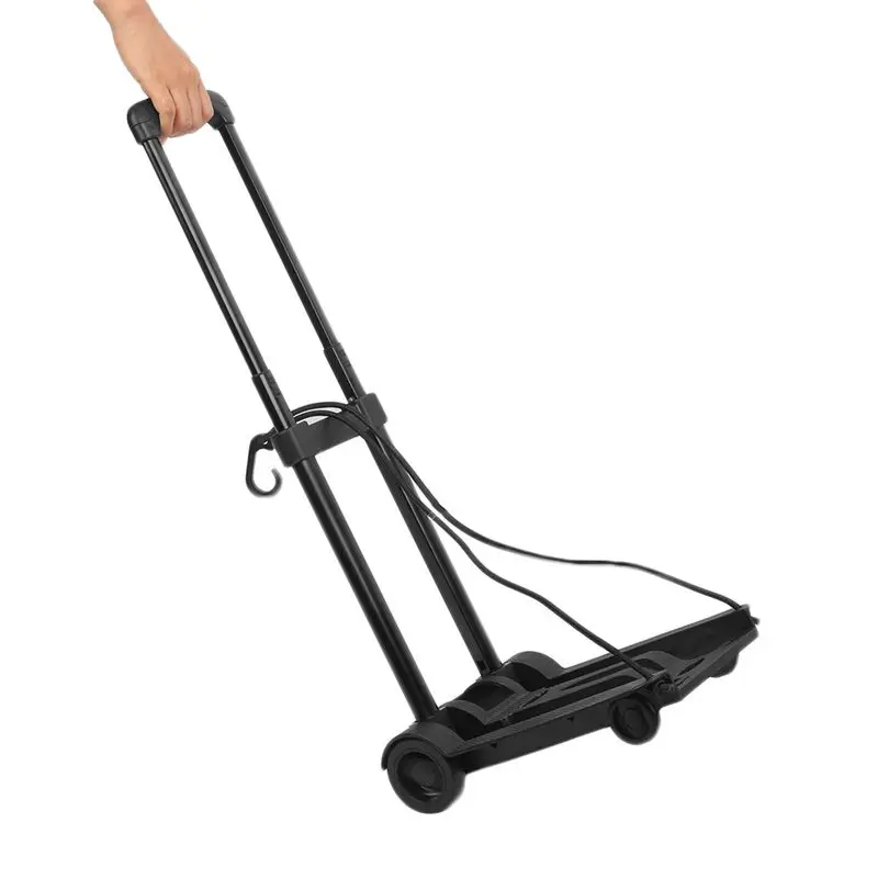 Складная багажная корзина 40 кг из алюминиевого сплава складная тележка