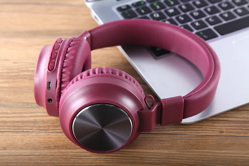 Yulass беспроводные Bluetooth наушники мужские и женские серые Новое поступление большие наушники Игровые головные уборы для видеоигр