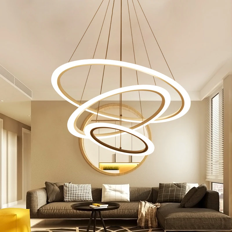 Люстры круглые для кухни гостиной лофта | Освещение