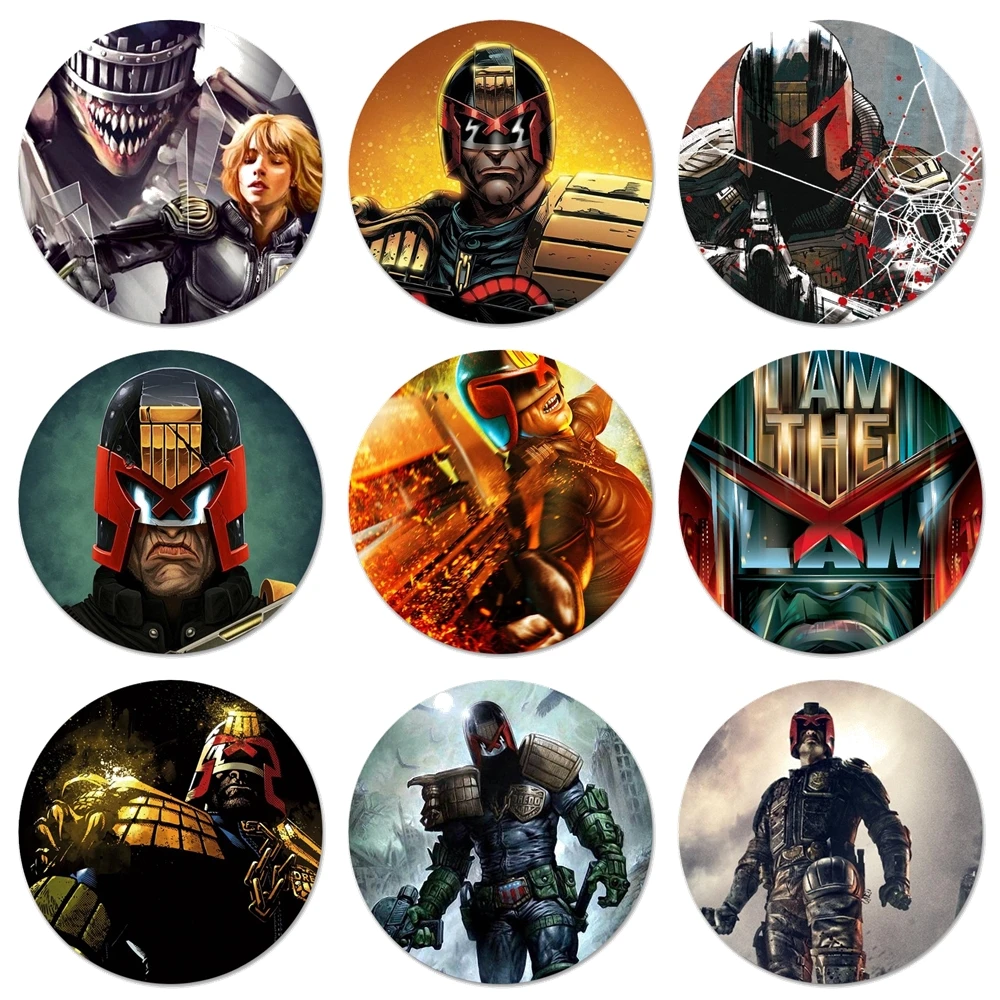 Значок для одежды и рюкзака, 58 мм