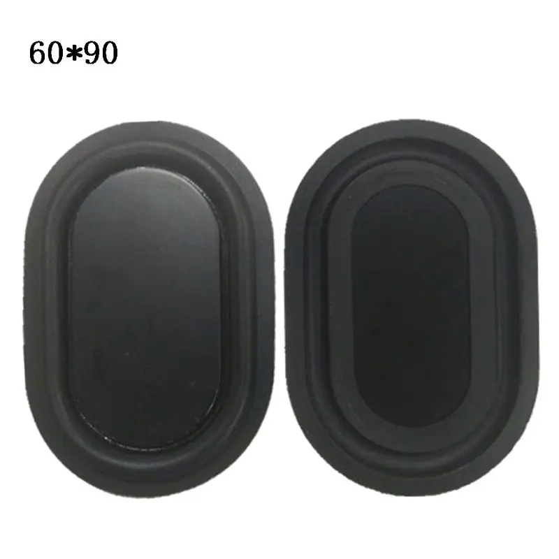 

2PCS Oval Bass Diaphragm Rubber Passive Radiator Bass Vibration Plates 2040-6090