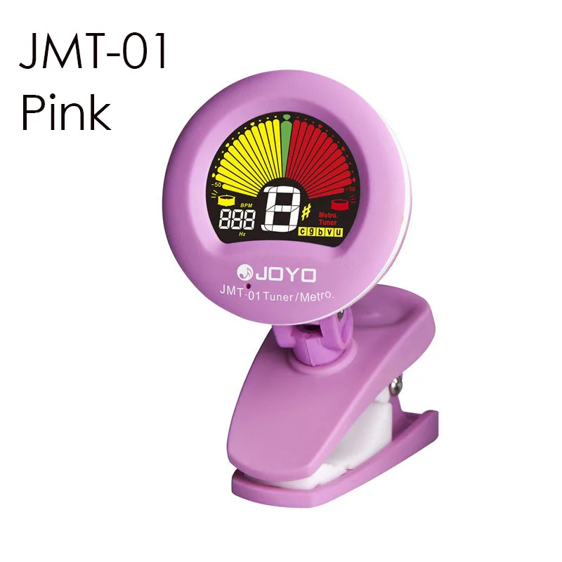 JOYO Mini Digital LCD Clip on Tuner for Guitar Bass Violin Ukulele Guitarra Part Accessories 360Degree Rotatable Sensitive | Спорт и