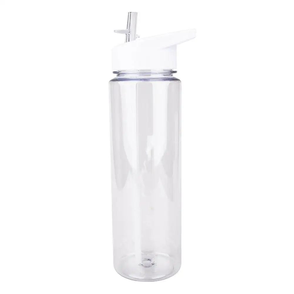 

Outdoor Water Bottle With Straw Sports Bottles Leak Proof Eco-friendly Children School With Lid Hiking Camping Plastic