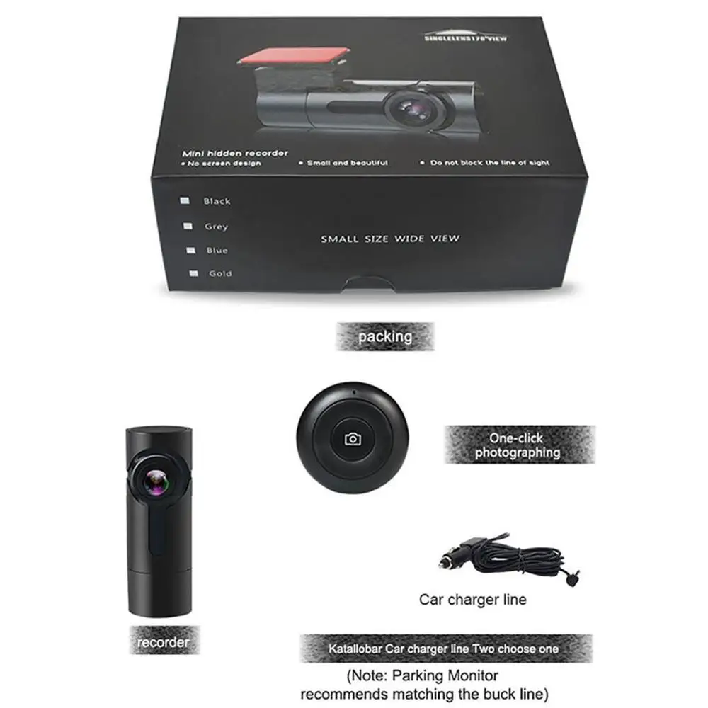 G6-2S Автомобильный видеорегистратор 1080P Wifi 170 градусов широкоугольный