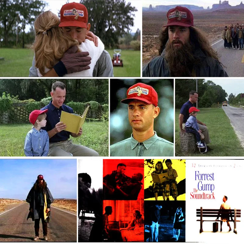 Модная бейсболка с вышивкой. 1994 Bubba Gump креветки ко. Форрест Гамп костюм вышивкой