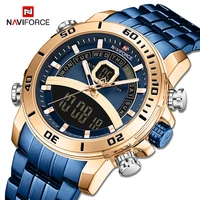 naviforce luxury watches for mens led digital sport military quartz wristwatch waterproof luminous clock male relogio masculino
