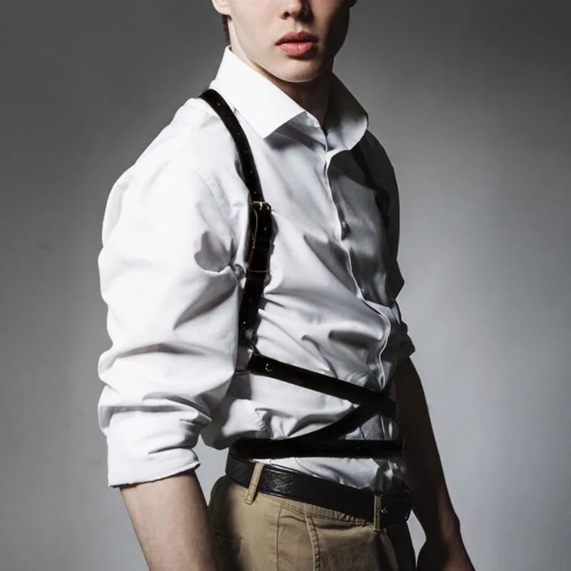 Панк готический ремень ручной работы кожаный подвязки ремни для женщин и мужчин