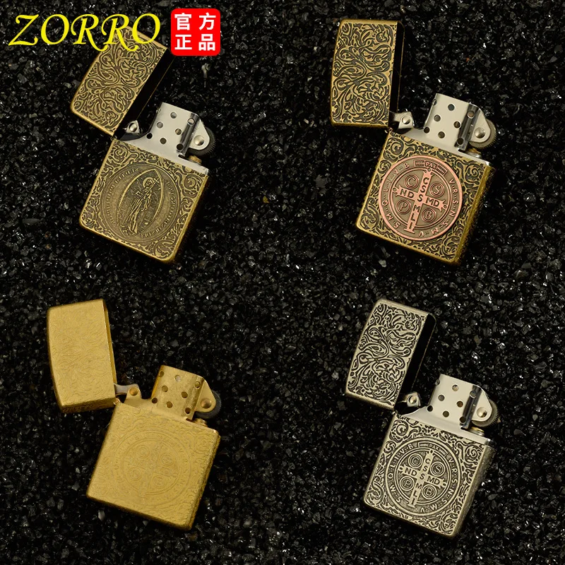 Бесплатная доставка Чистая медь Поверхность Константин травления резным