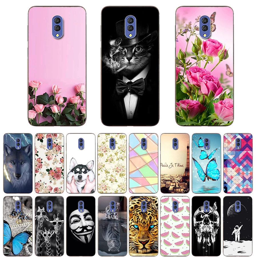 Для Alcatel 3L 2019 чехол 5 94 ''модные мягкие ТПУ милые задние Чехлы для (2019) телефона