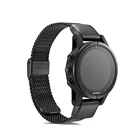 Ремешок из нержавеющей стали для Garmin Fenix 6, сменный ремешок Миланская петля для Garmin Fenix 6x ProFenix 5 Plus, аксессуары Garmin