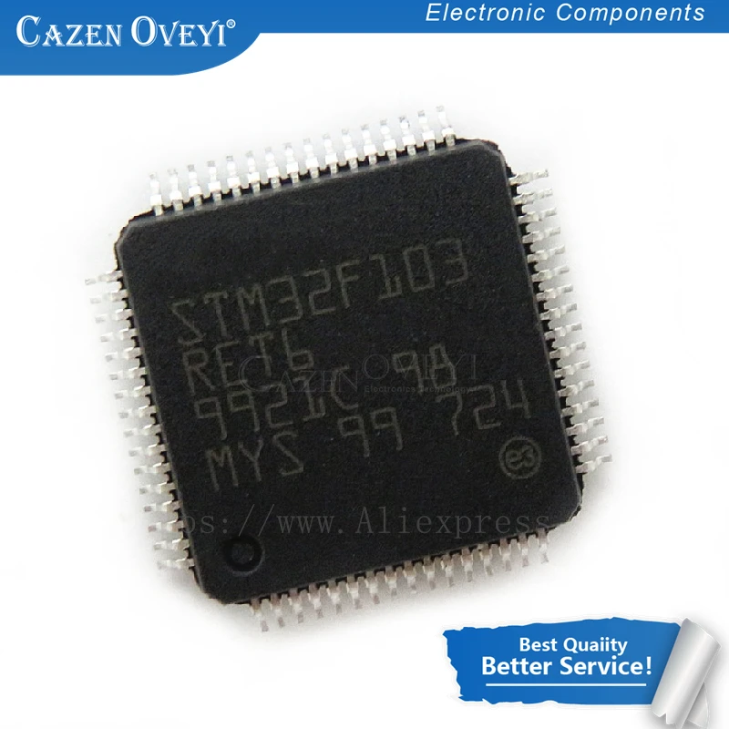 

1 шт./лот STM32F103RET6 QFP64 STM32F103 QFP руки в наличии
