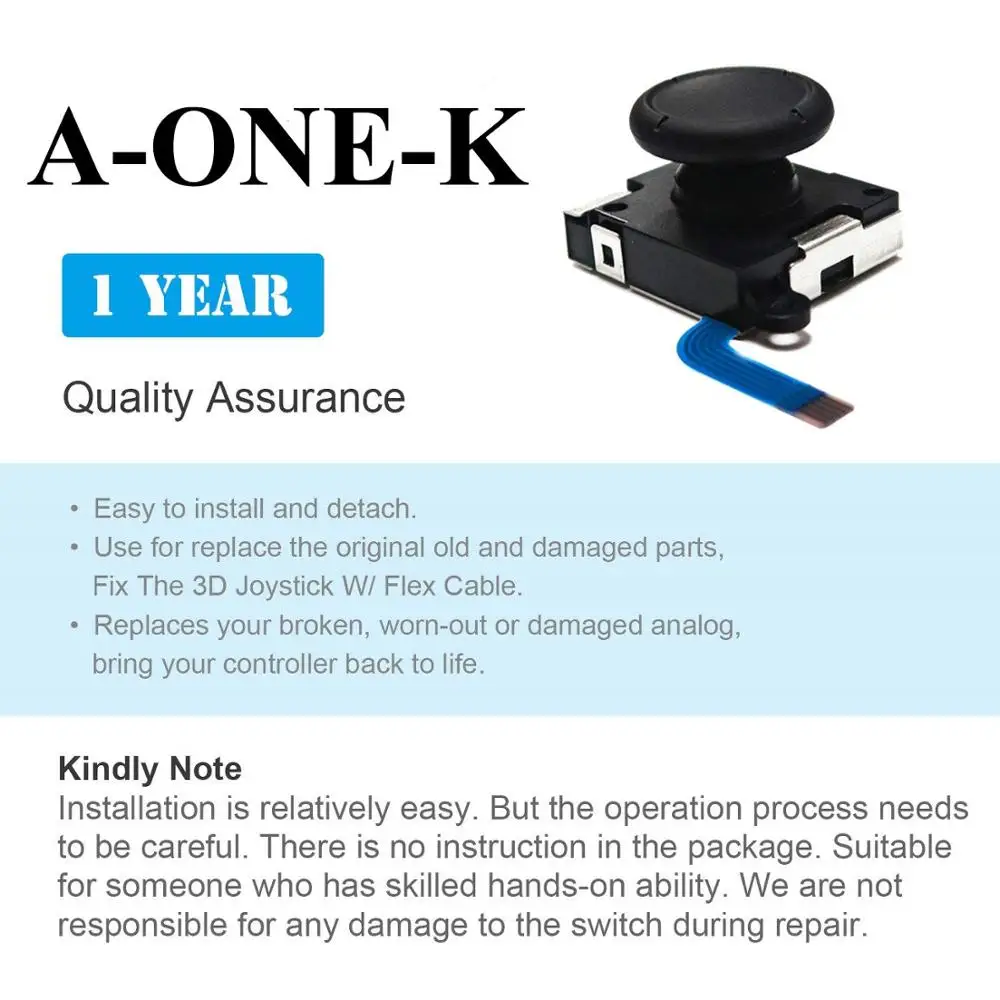 Оригинальный 3D аналоговый джойстик для пальца палочки Сенсор замены Nintendo