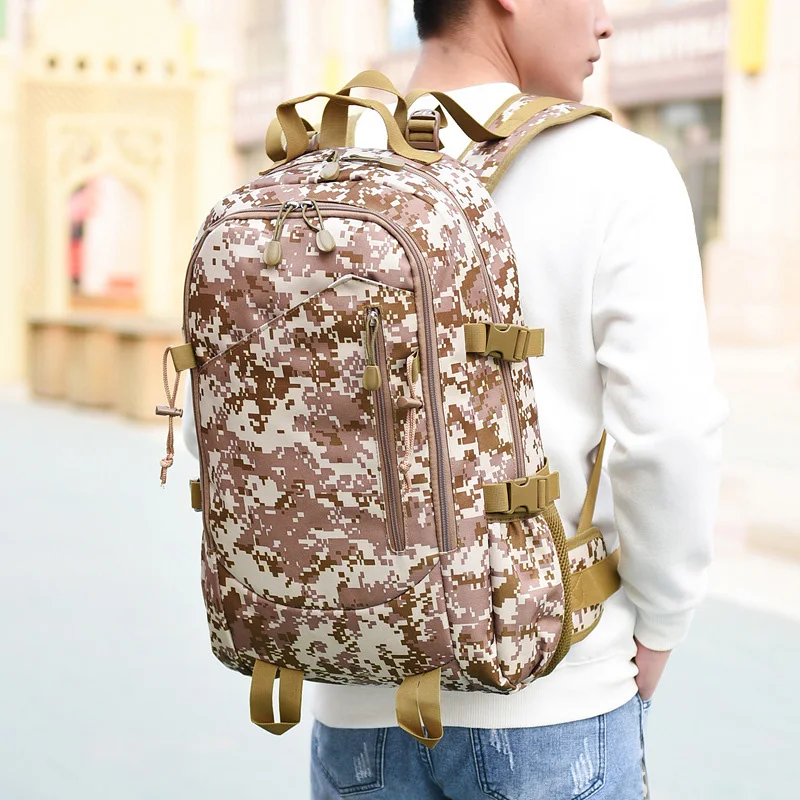 30L Military Tactical Assault Pack Backpack Waterproof Army Dwaterproof Tear Resistance For Outdoor Hiking Camping Hunting | Спорт и
