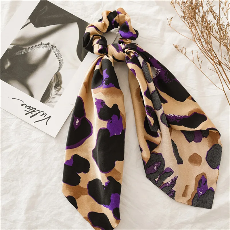 style 26 Ruoshui, женские резинки для волос с цветочным принтом, мягкие резинки для волос, резинки для волос для девушек, Женская резинка, аксессуары для волос - Цвет: style 26
