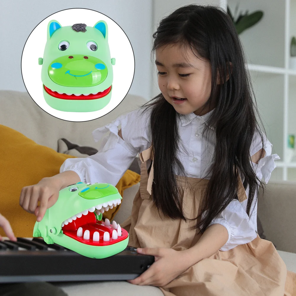 

1Pc Novel Crazy Teeth Game Kids Dummy Bear Plaything Creative Birthday Gift