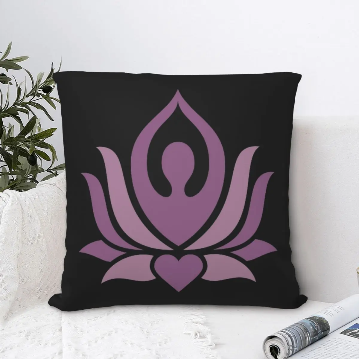 

Квадратная подушка для йоги, чехол для подушки, креативная домашняя декоративная подушка, чехол для комнаты в скандинавском стиле 45*45 см