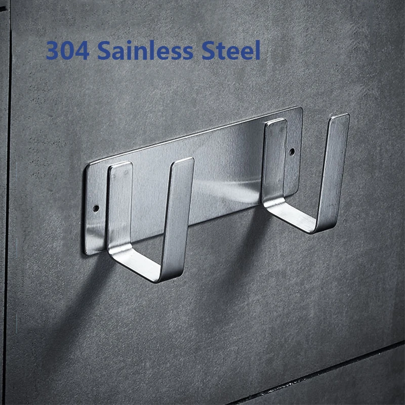 2 шт. настенные крючки для разделочной доски из нержавеющей стали|Подставки