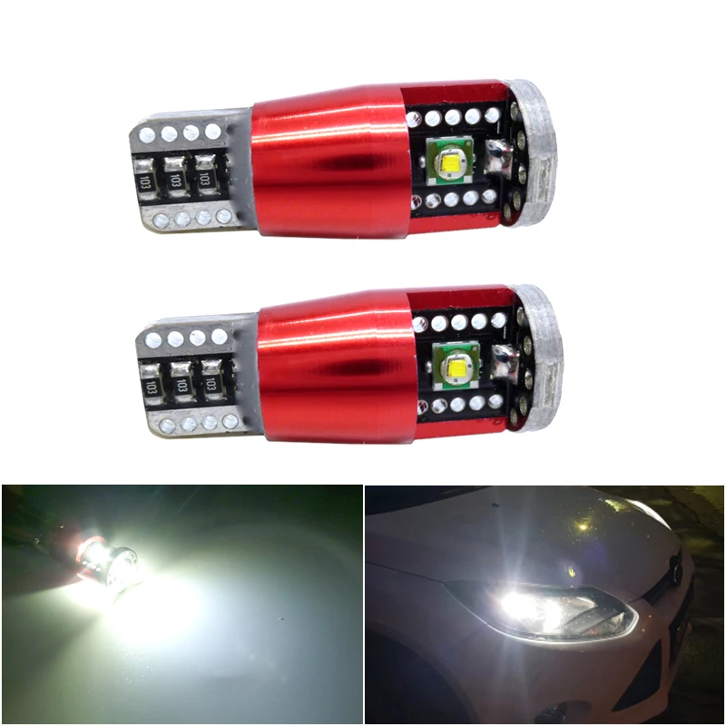 

2x Car Led T10 W5W LED Light Bulb Car Auto Interior Dome Parking Lights For BMW Mini Cooper R56 R53 E90 E46 F20 F10 E39 Z4