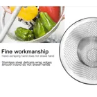 Ситечко Для Раковины из нержавеющей стали, фильтр для слива, аксессуары для кухни и ванной, эффективный фильтр, антикоррозийный