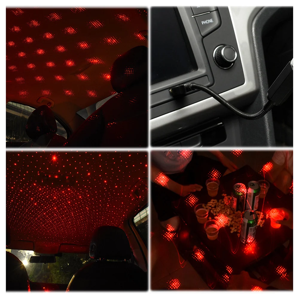 Usb проектор для Галактики декоративная лампа с 4 диммерами|Ночники| |