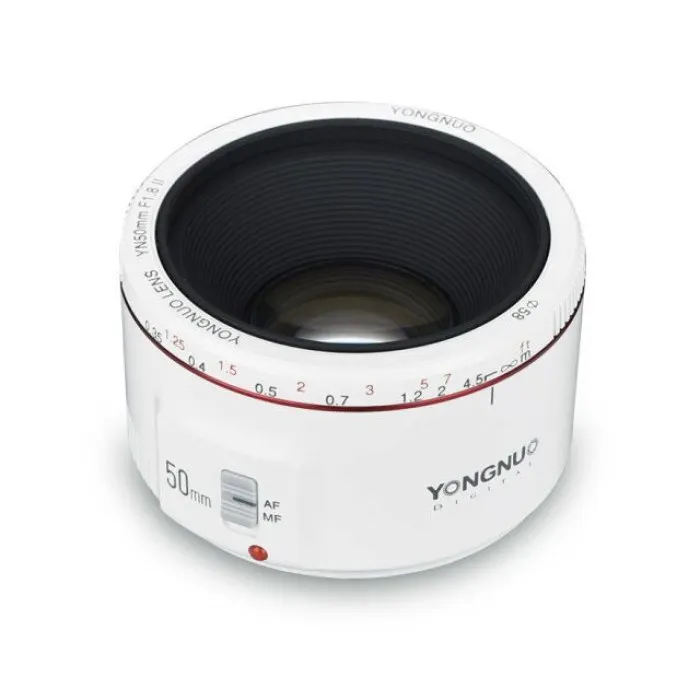 Объектив YONGNUO YN50mm F1.8 II с большой диафрагмой автофокус эффектом супербоке для
