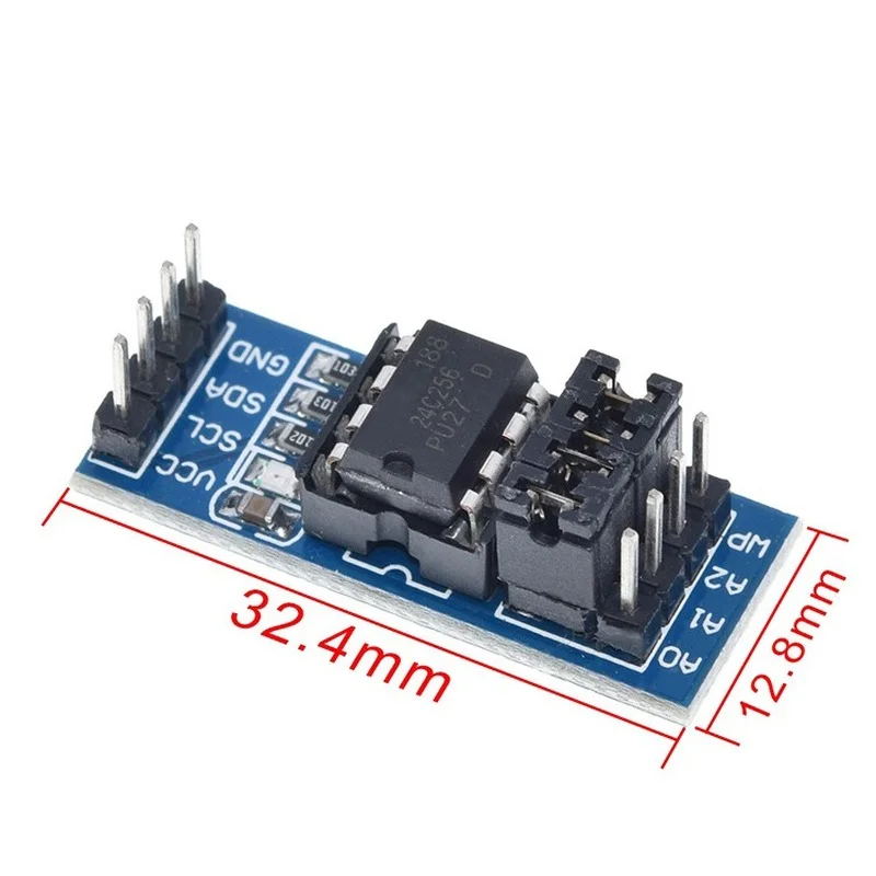 Новый модуль памяти EEPROM с интерфейсом AT24C256 24C256 I2C | Электронные компоненты и