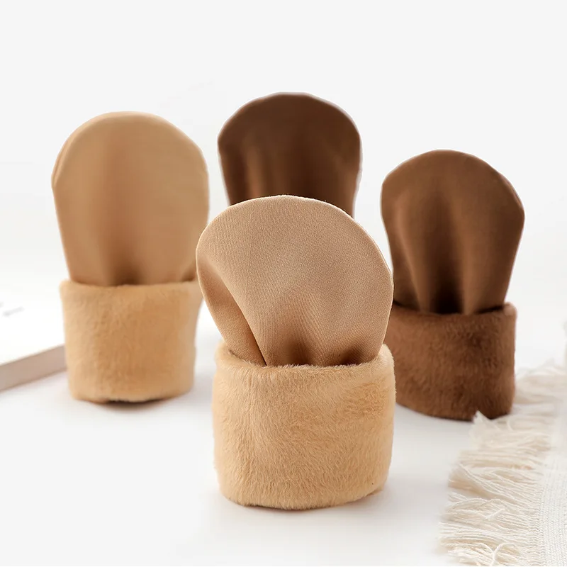 Autumn Winter Nylon velvet thick Snow Socks Leisure Solid color Warmth Short Women A647 | Женская одежда