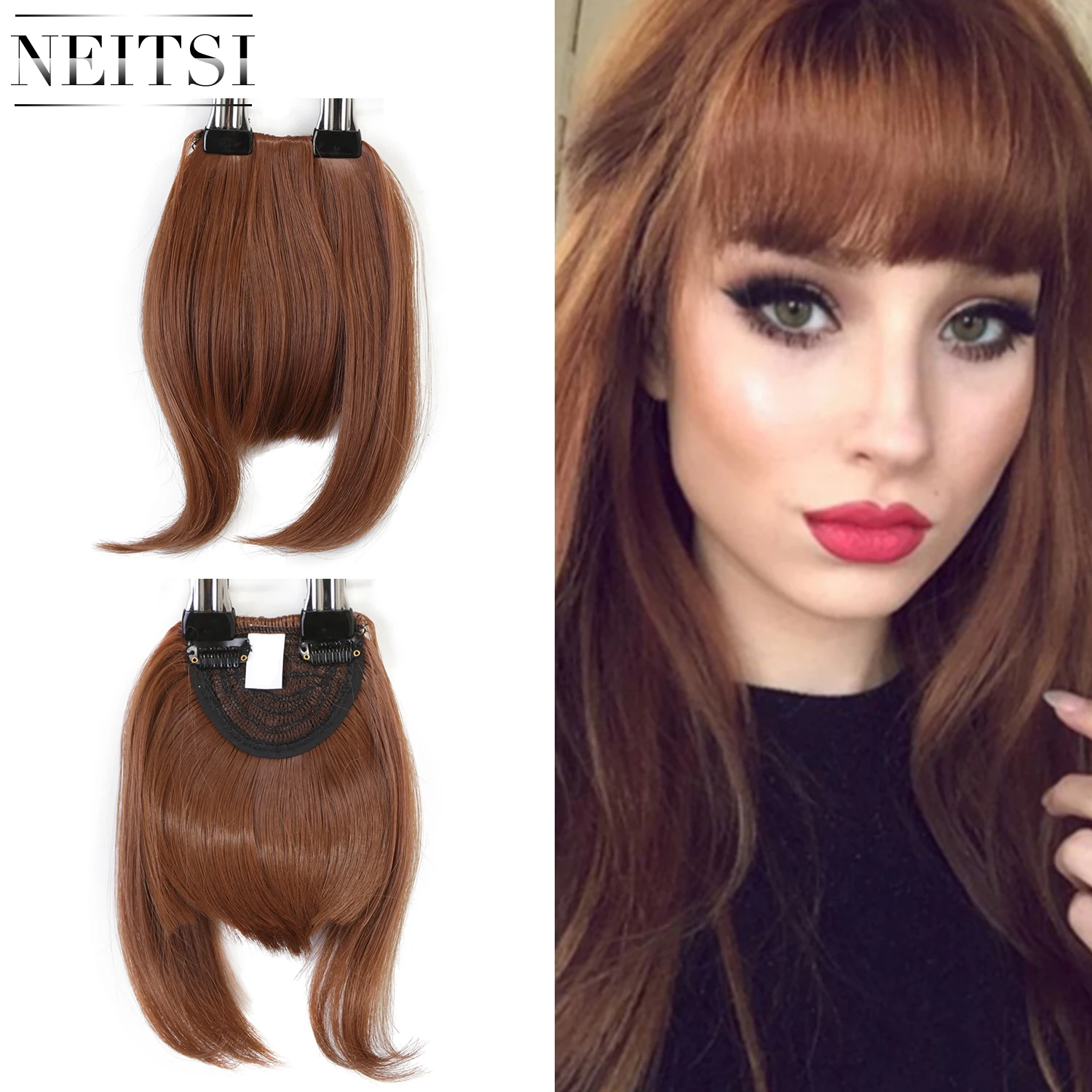 Neitsi 8 "Синтетические прямые челки термостойкие 12 # высокотемпературные волокна