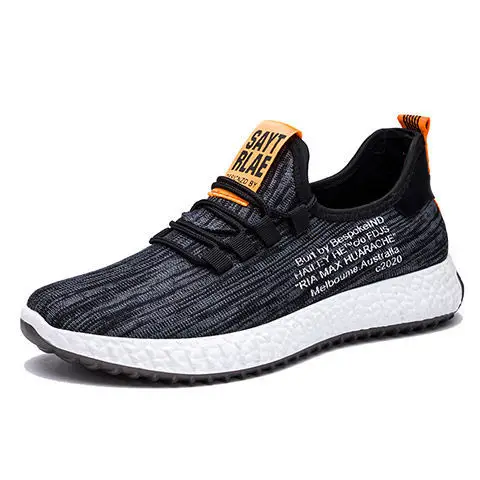 

Fashion Men Sneakers Mesh Casual Shoes Lac-up Men Shoes Lightweight Vulcanize Shoes Walking Sneakers Zapatillas Hombre