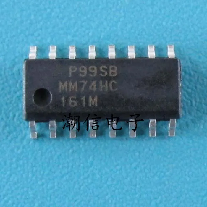 

Размер узкого корпуса MM74HC161M: 3,9 мм