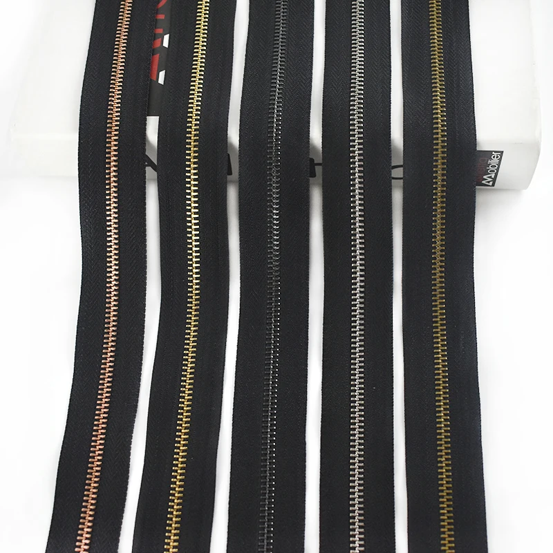 5 #4/8 метры металла молния без слайдера двойной вытяжной багаж для одежды сделай