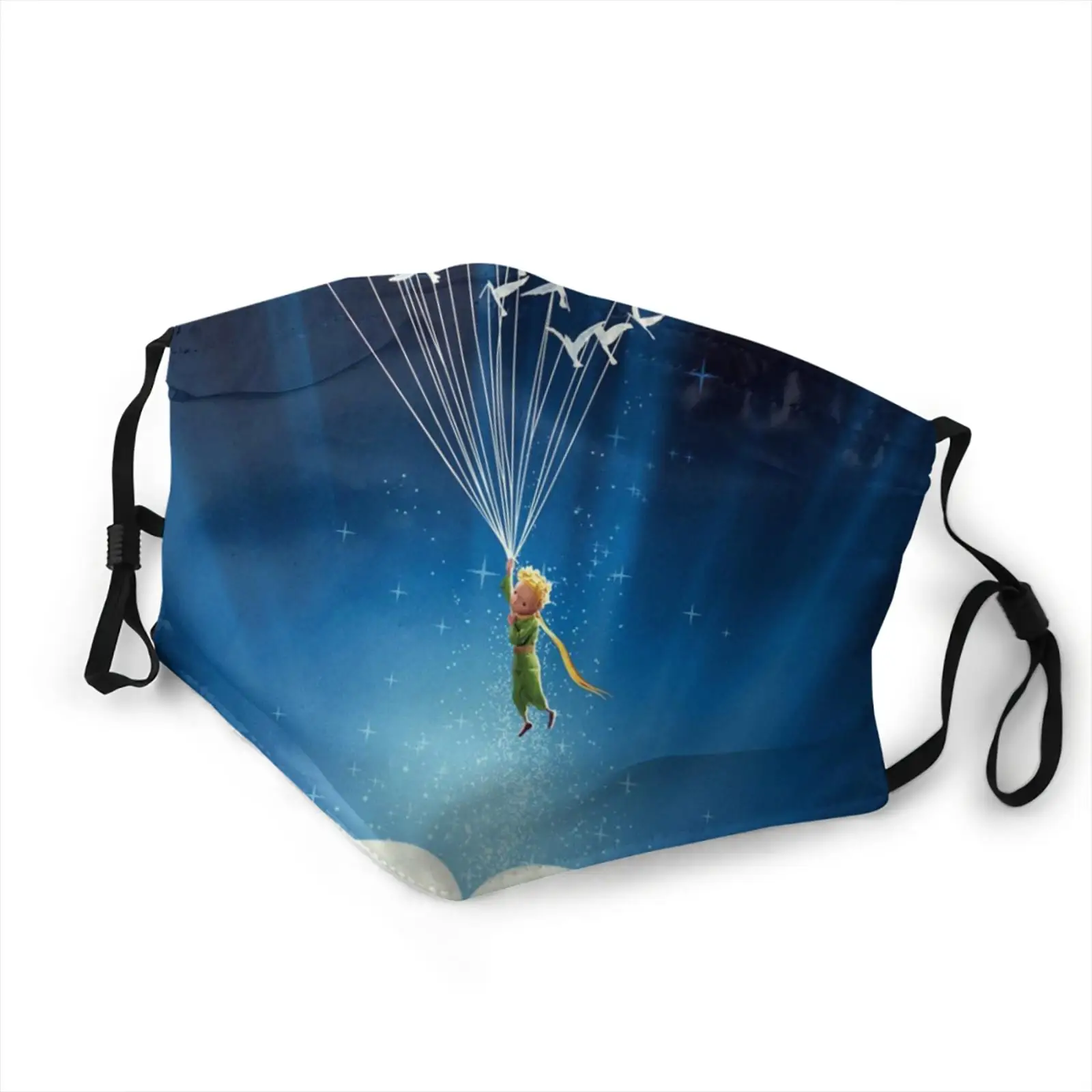 

Face Mask Children Cartoon Little Prince Mask Non-disposable Reusable Antiviral Fabric Mask Adult/Child Washable Mouth Mask