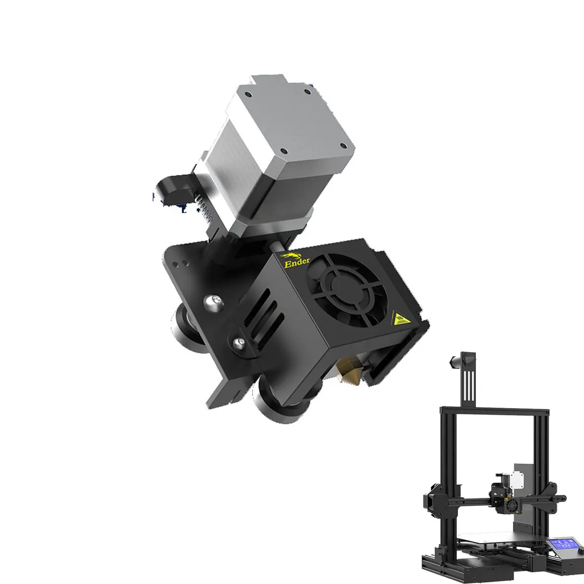 Creality 3D Ender-3 V2 прямой экструзионный механизм полный комплект сопел экструдера 42-40