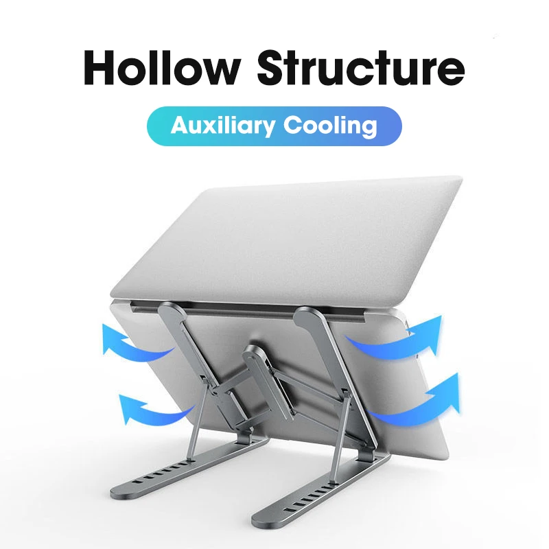 Портативная подставка для ноутбука складная Macbook Pro держатель планшетного