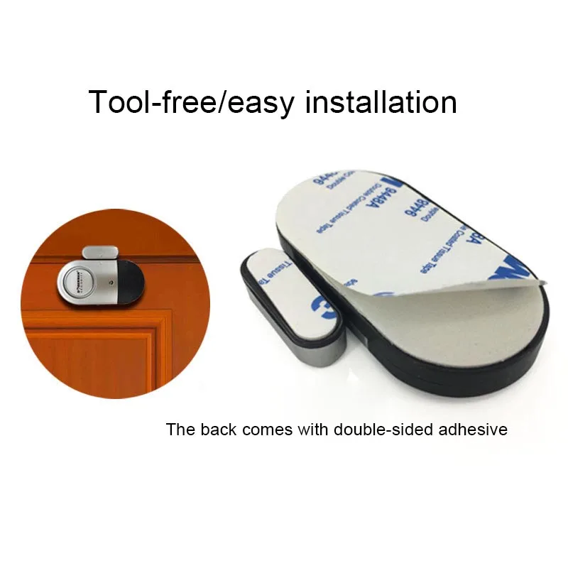 Беспроводной магнитный датчик двери окна детектор сигнализации сирена для