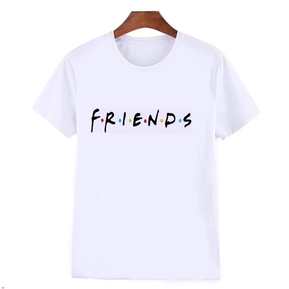 Friends Tv женская рубашка в стиле японской уличной моды Корейском модная футболка