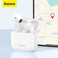 baseus bowie e3 fone bluetooth headphone wireless headphones tws earphones fast charging 0 06 second delay location app