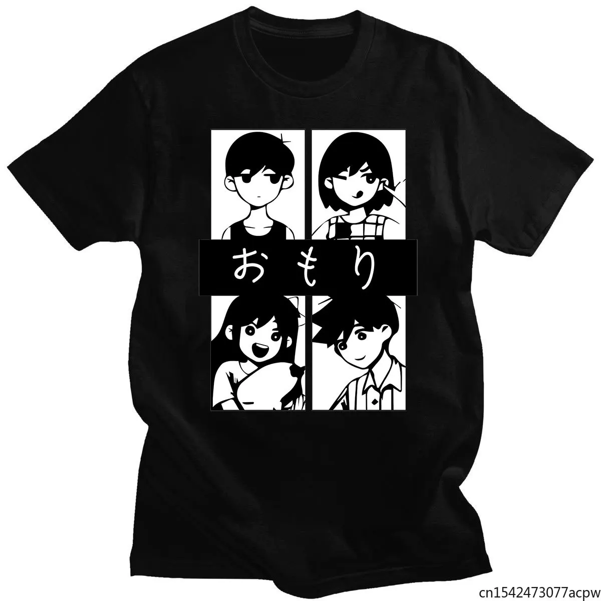 

2021Unique Popular Tops Omori T-Shirt Printed Couple Hip-pop Casual Summer Classic ClothingUnisex Tee
