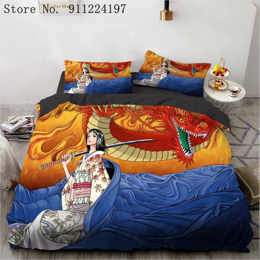 Короткая футболка с героями из японского аниме пододеяльник набор люкс