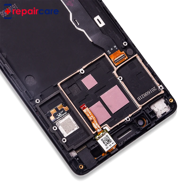 ЖК-дисплей для Lenovo A7000 сменный дигитайзер сенсорного экрана с рамкой в сборе