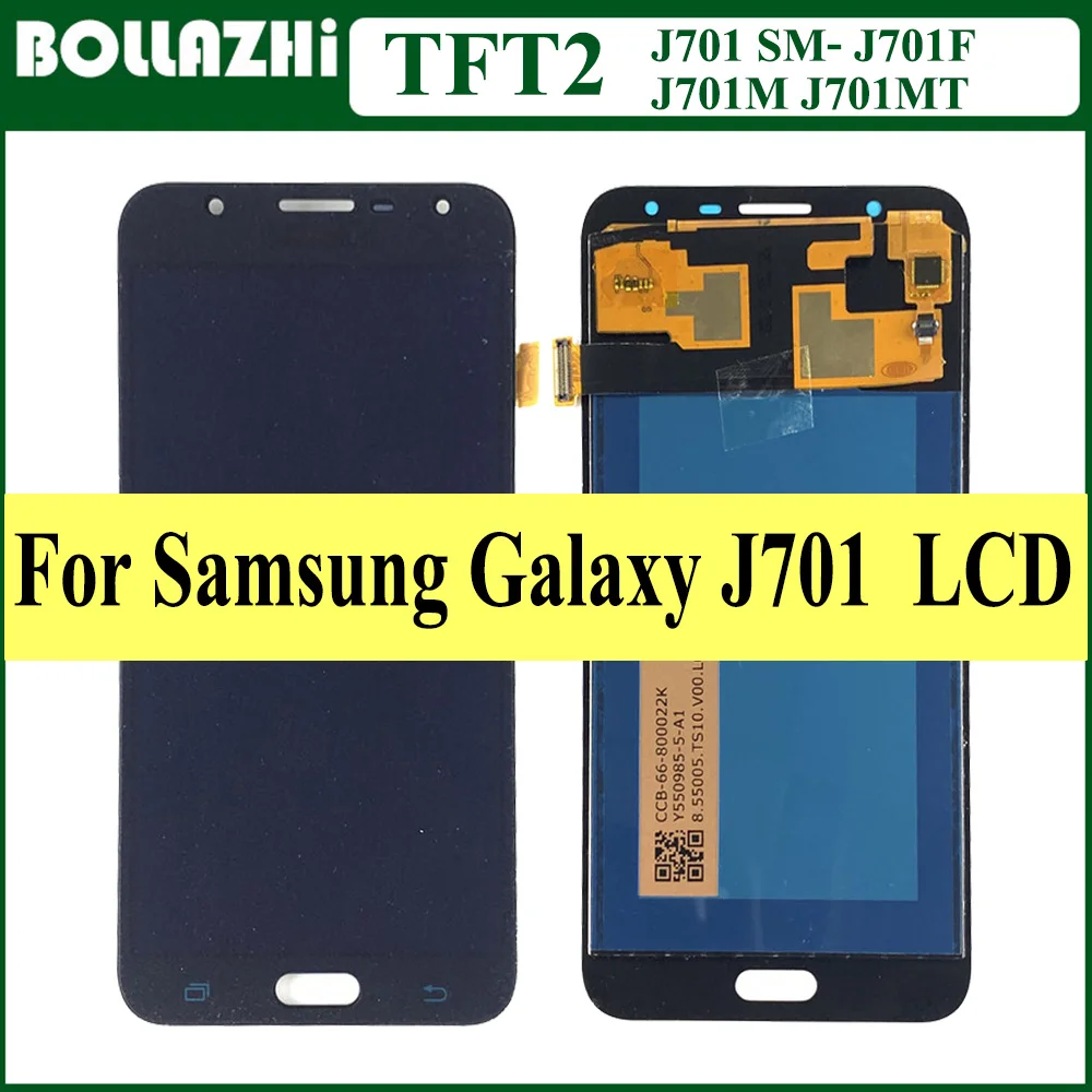 ЖК-дисплей TFT2 J7 J701 с сенсорным экраном 5 дюйма экран для Samsung Nxt дигитайзер в сборе