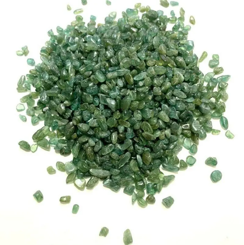 Прямая поставка 50 г натуральный зеленый апатит зеркальный камень минеральный