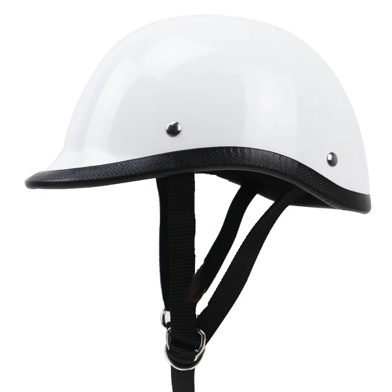 

TT&CO Japanese Thompsonjockey Half Helmet Cruise Motorcycle Helmet Motobike Helmet Super Magnum Small Jet Helmets