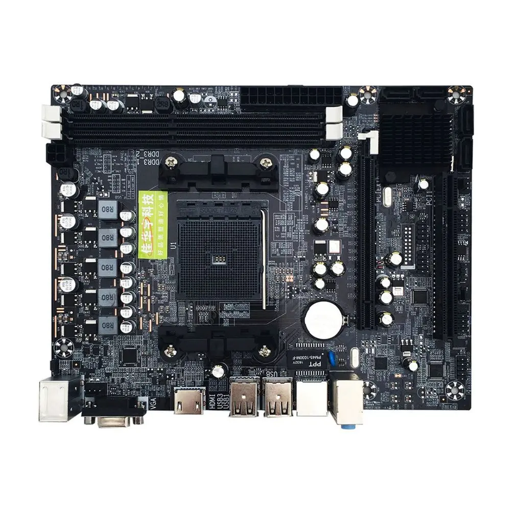 

A88M2 A10 Mainboard A58 PCI-E 2xDDR3 4xSATA2.0 Interface DIMM FM2/FM2+CPU Interface DDR3 For AMD Computer Motherboard