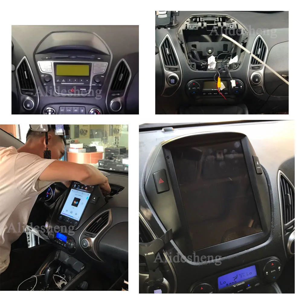 Автомобильный мультимедийный плеер 9 7 дюймов Android для Hyundai Tucson 2 IX35 2009-2015 головное