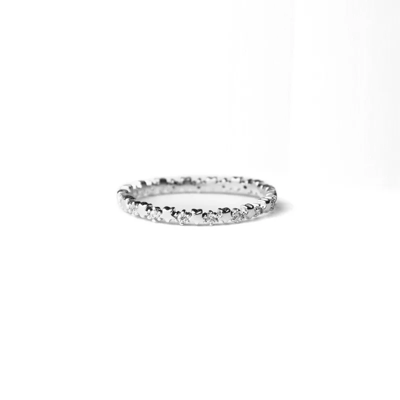 

New Classic Stars Ring for Women Creative Simple Finger Rings with Paved Rhinestone Female Engagement Wedding Jewelry rings