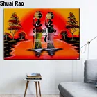 Африканское искусство, женщина, водные контейнеры, сделай сам, Алмазная мозаика, пазл, алмазная живопись, настенная живопись, Полный алмаз, искусство, домашние обои,