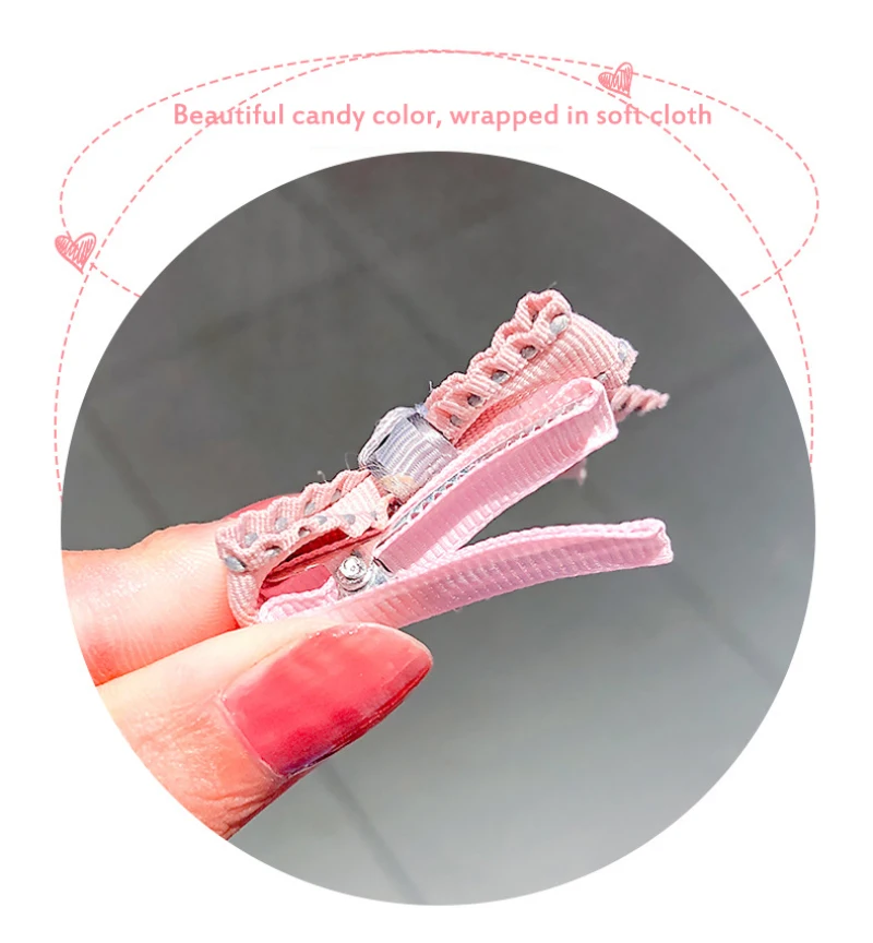 Hair Accessories Clips For Girls Kids Princess Headwear Birthday Holiday Gift Cute Animal Flower Pink Clip | Детская одежда и