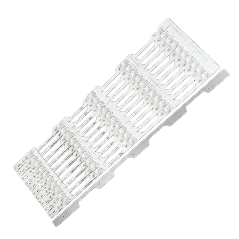 

100% New 11pcs/Kit LED strip for 60 TV H60NEC5600 HD600N3U22 L2B Hisense 60 HD600N3U22 11x5 3030C d6t 2d1 W15 5S1P REV V0 238922